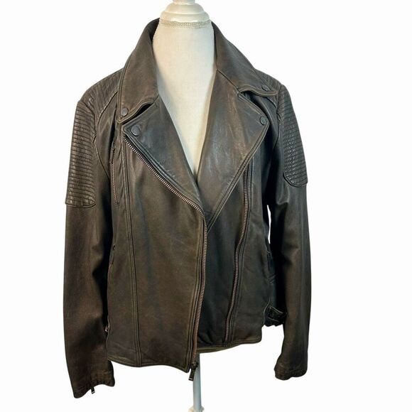 Wilsons Leather Brown Jacket - Picture 2 of 13